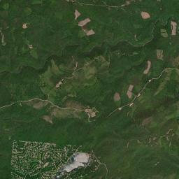 Halfway Tennessee Satellite Map