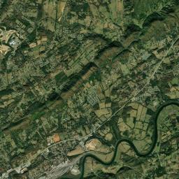 Three Points Tennessee Satellite Map