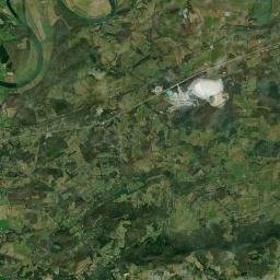 Hickory Tennessee Satellite Map