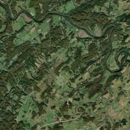 Pate Hill Tennessee Satellite Map