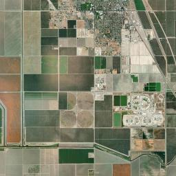 Corcoran California map(satellite map)