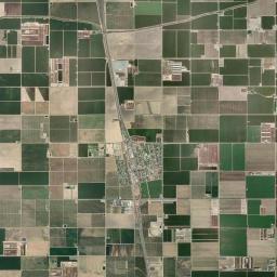 Tipton California map(satellite map)