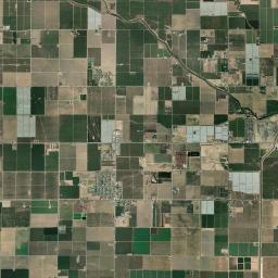 Cotton Center California map(satellite map)