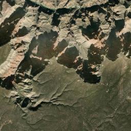 Grand Canyon Village Arizona map(satellite map)