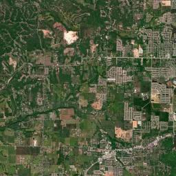 Farmington Arkansas map(satellite map)