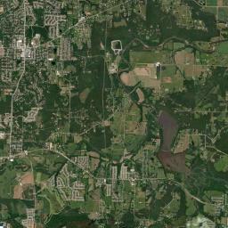 Wyman Arkansas Satellite Map