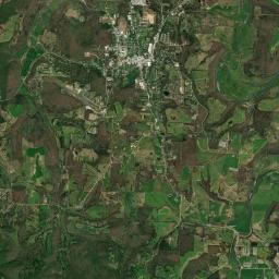 Huntsville Arkansas map(satellite map)