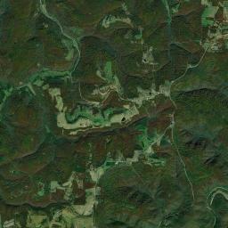 George Arkansas map(satellite map)