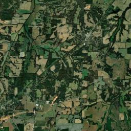 Trezevant Tennessee Satellite Map