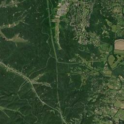 Trace End Estates Tennessee Satellite Map