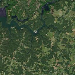 Rock Castle Tennessee Satellite Map