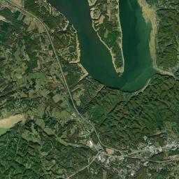 Wilsonville Tennessee Satellite Map