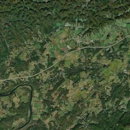 Parrottsville Tennessee Satellite Map