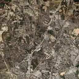Wake Forest Satellite Map