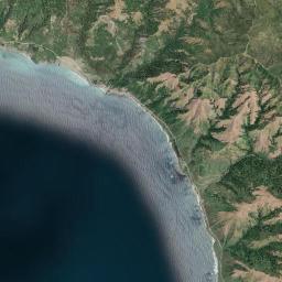 Lucia California map(satellite map)