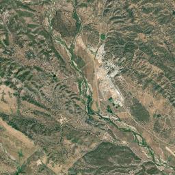 Hunter-Liggett California map(satellite map)