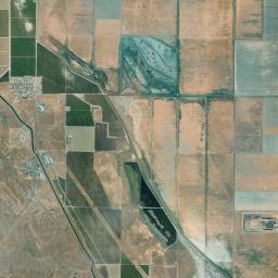 Kettleman City California map(satellite map)