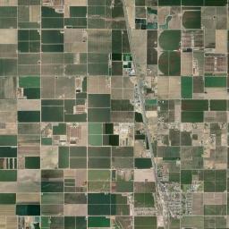Pixley California map(satellite map)