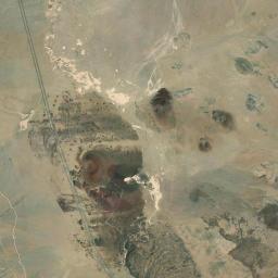 Coso California map(satellite map)