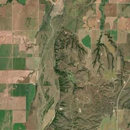 Dewey County Satellite Map