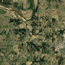 233-299 W Broadway St Cushing OK Satellite Map