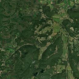 Aurora Arkansas map(satellite map)