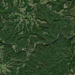 Hasty Arkansas map(satellite map)