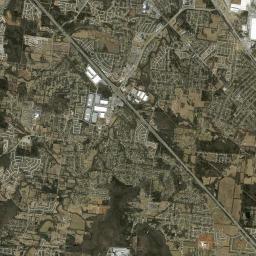 Tarrytown Estates Tennessee Satellite Map