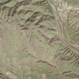 Wunpost California map(satellite map)