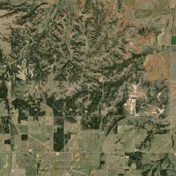 OK-8 Hitchcock OK 73744 America Satellite Map