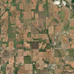 Kingfisher County Satellite Map