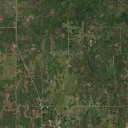 Creek County Satellite Map