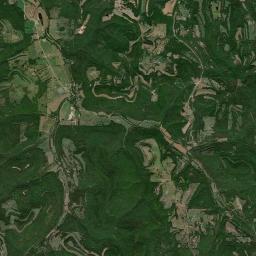 Asher Arkansas map(satellite map)
