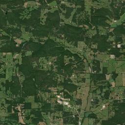 Charlotte Arkansas map(satellite map)