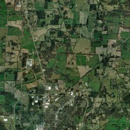 New Shiloh Tennessee Satellite Map