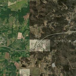 Triune Tennessee Satellite Map