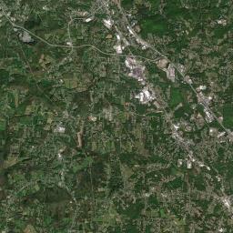 Cajahs Mountain Satellite Map