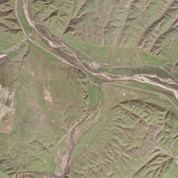 Bradley California map(satellite map)
