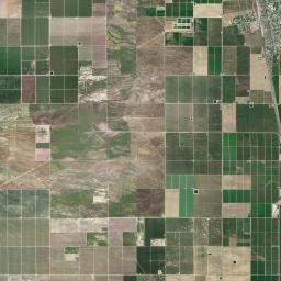 Earlimart California map(satellite map)