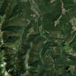 Crosses Arkansas map(satellite map)