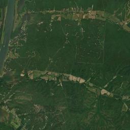 Crooked Creek Tennessee Satellite Map