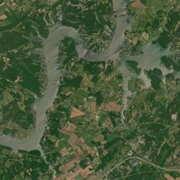 Waterhaven Tennessee Satellite Map