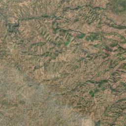 White River California map(satellite map)
