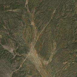 Frazier Wells Arizona map(satellite map)