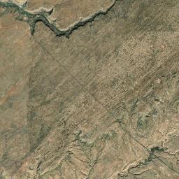 Pink Arrow Arizona map(satellite map)