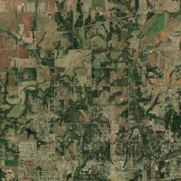 9250-9952 South Broadway Street Guthrie Satellite Map