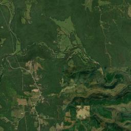 Dennard Arkansas map(satellite map)