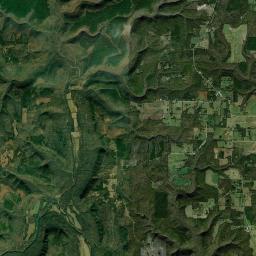 Fox Arkansas map(satellite map)