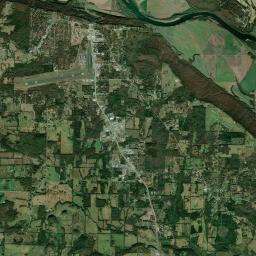 Bryant Arkansas map(satellite map)
