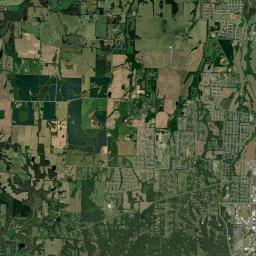 Windy City Tennessee Satellite Map